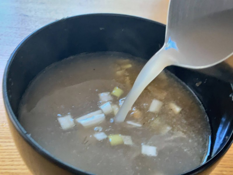 乾麺での十割蕎麦なら蕎麦湯を楽しめます