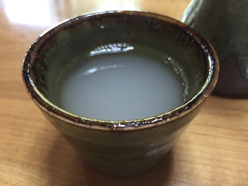 浄楽のそば湯