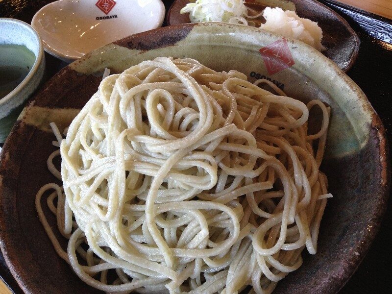 蕎麦屋小幸のおろし蕎麦は塩だしに変更できる