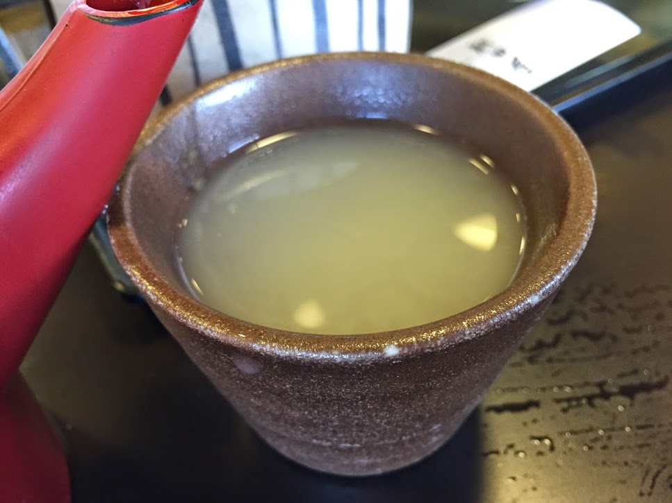 村田屋のそば湯