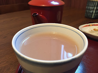 むさし坊の蕎麦湯