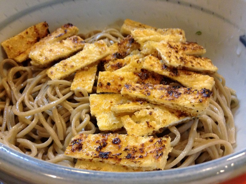 大もりそば本店 焼きあげおろし蕎麦