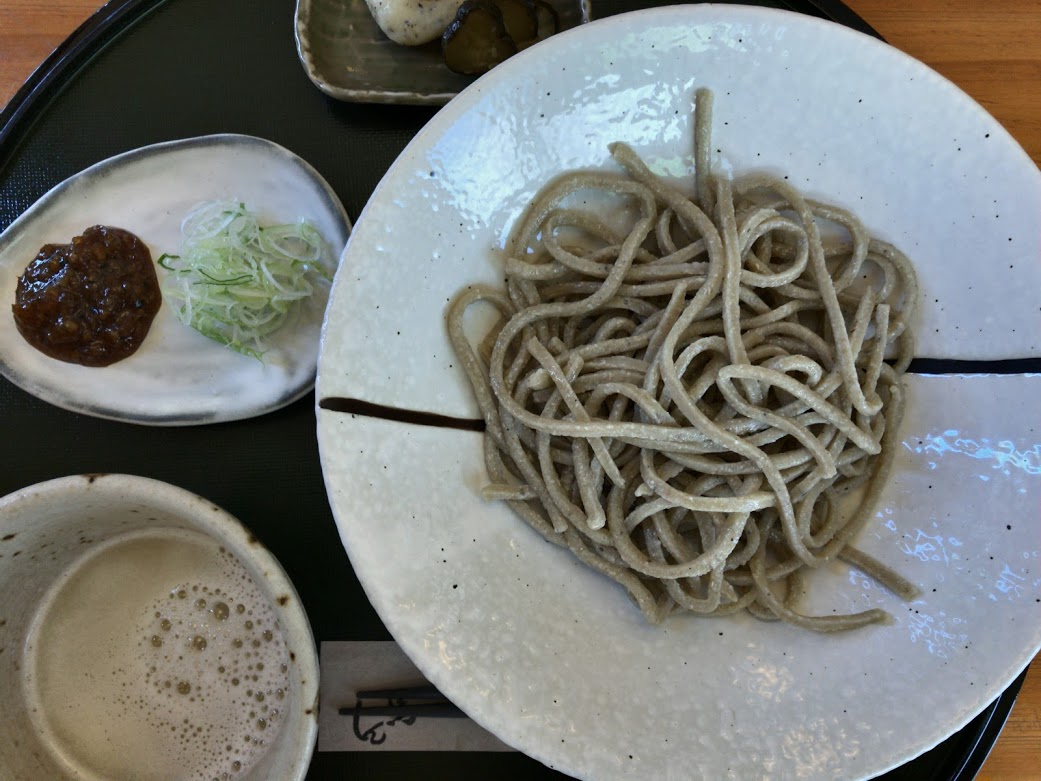 しん馬おしぼり粗挽き十割
