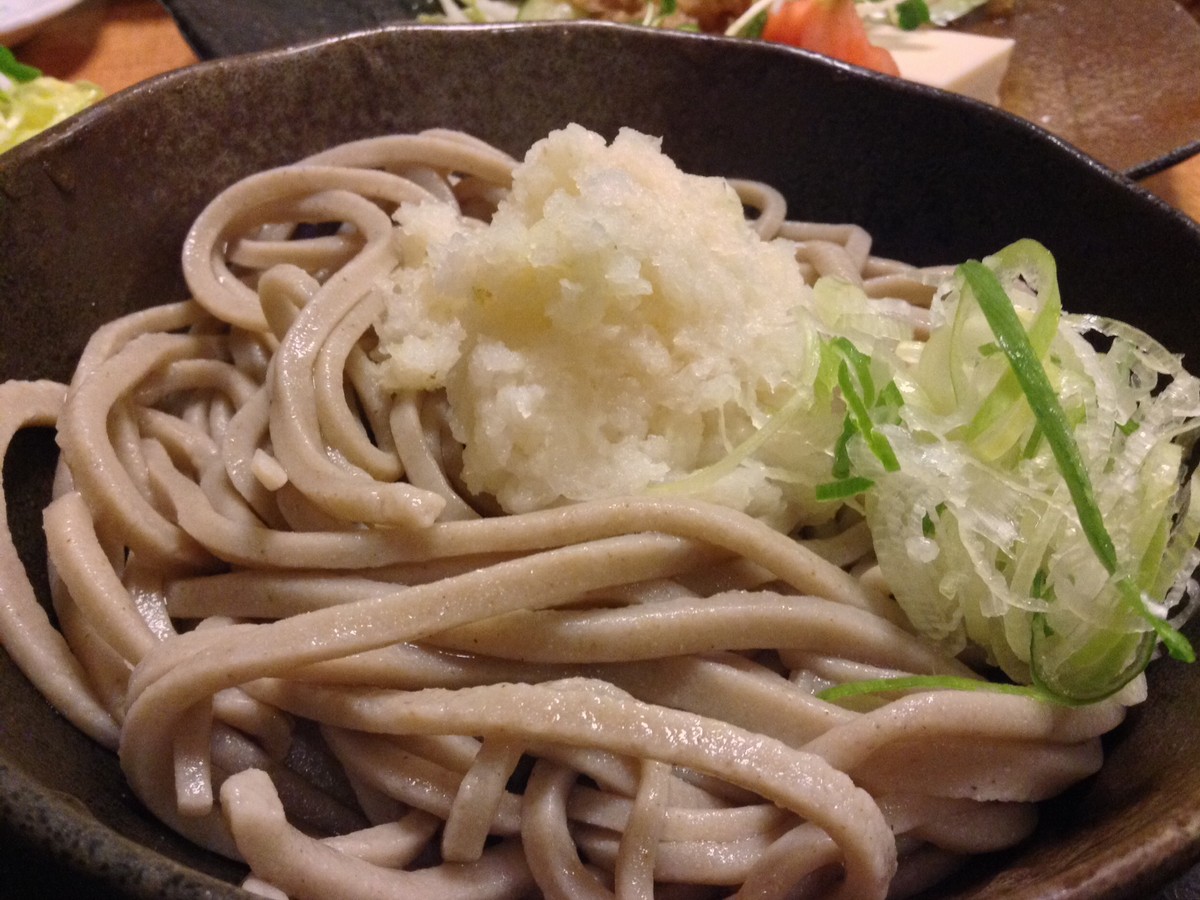 やっこ太打ち蕎麦