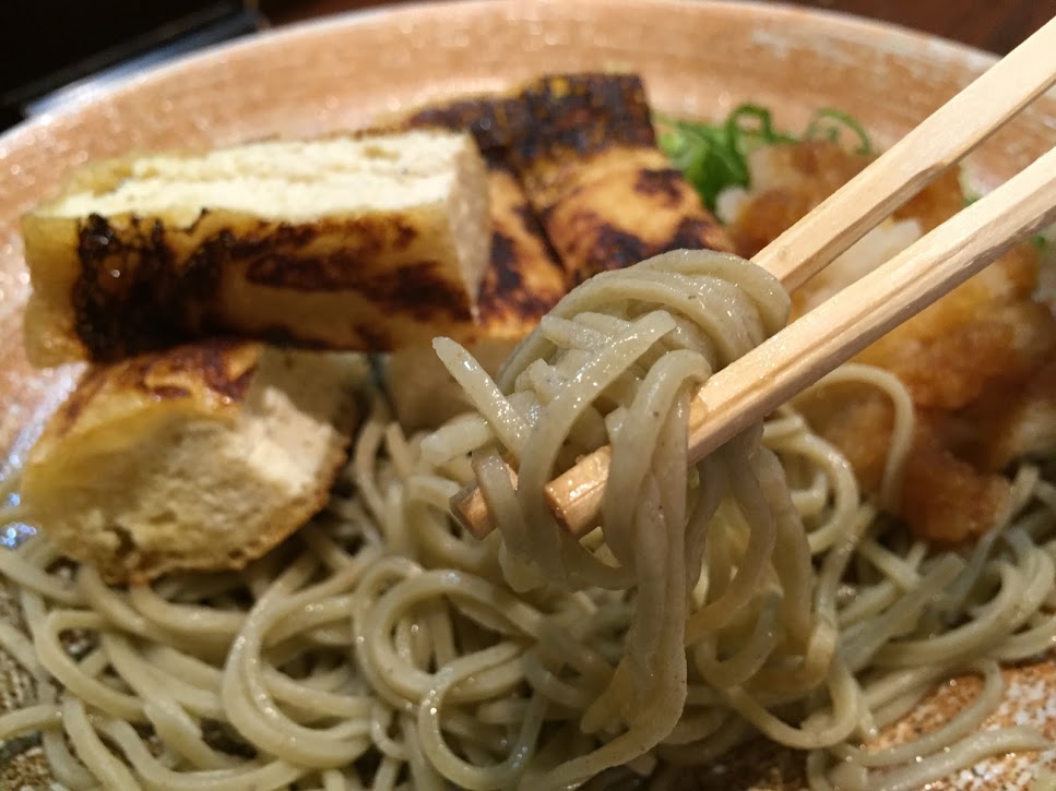 やす竹あげ焼きおろし蕎麦